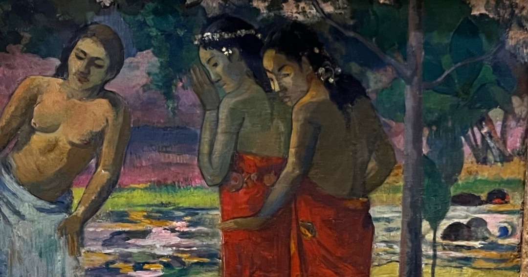 Best Impressionist Museums in Paris Gauguin Picture of two women